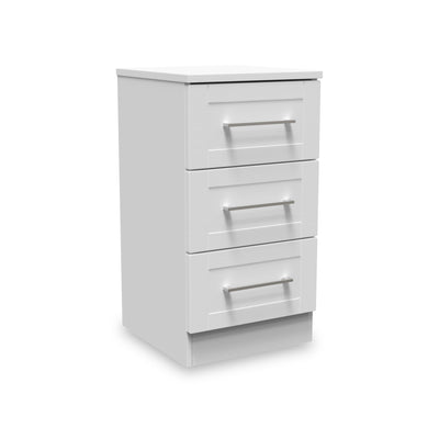 Bellamy 3 Drawer Bedside Table