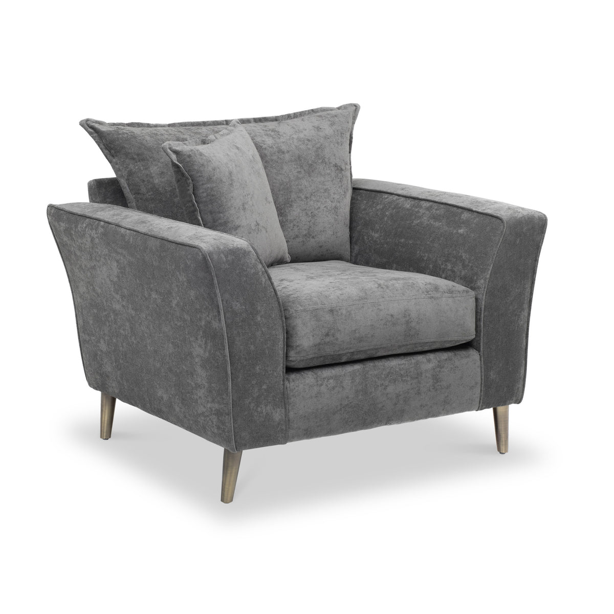 Rock Armchair Grey Roseland Furniture