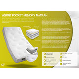 Aspire Pocket Sprung Memory Mattress