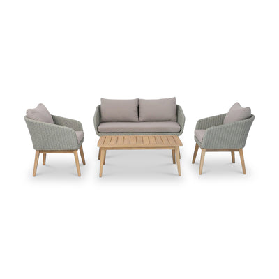 Sol 4 Seater Lounge Set with Rectangular Coffee Table