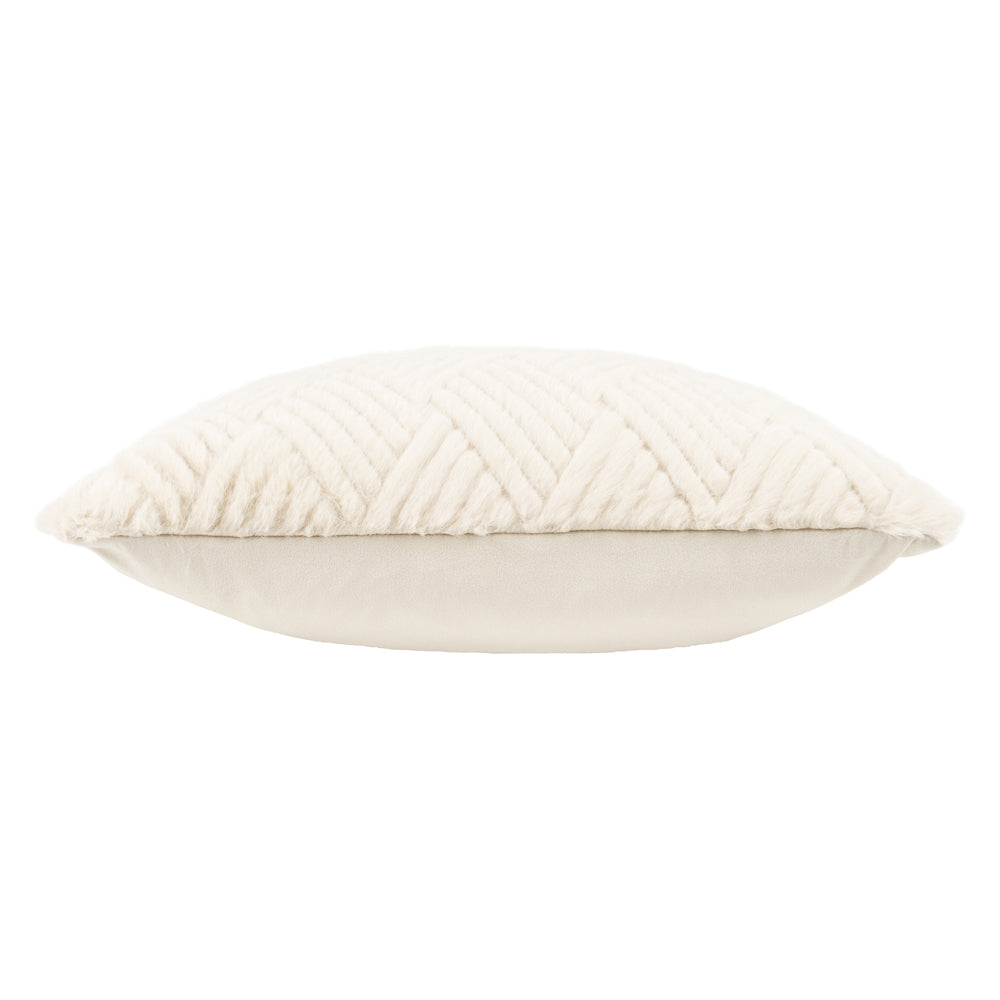 Sonnet Ecru 45cm Cushion by Roseland Furniture