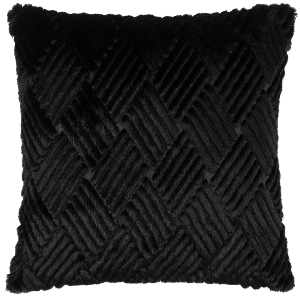 Sonnet Jet 45cm Cushion by Roseland Furniture