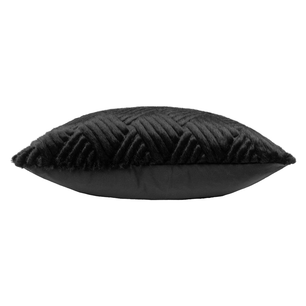 Sonnet Jet 45cm Cushion by Roseland Furniture