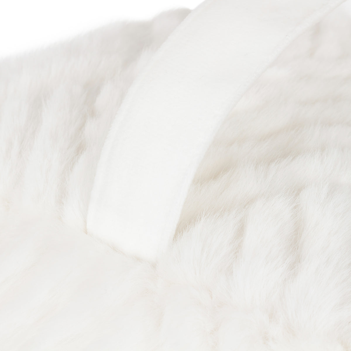 Sonnet White Faux Fur Doorstep from Roseland