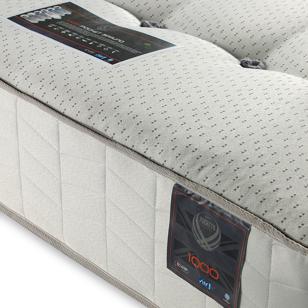 Pocket Sprung 1000 Mattress from Roseland Furniture