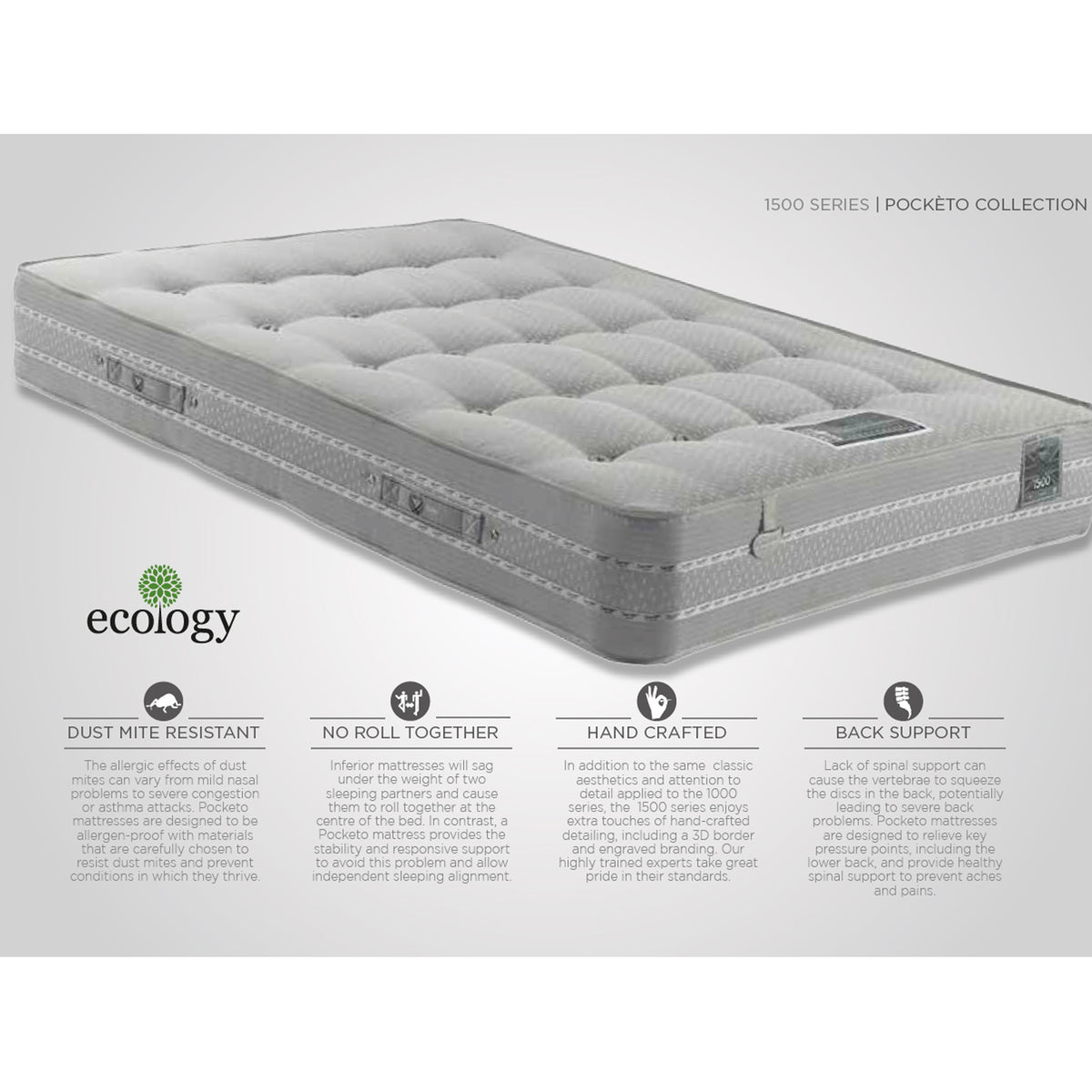 Pocket Sprung 1500 Mattress