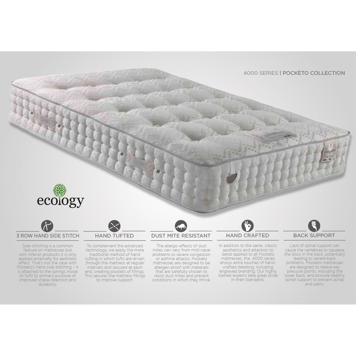 Pocket Sprung 4000 Mattress