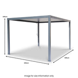 Sparta 3x3m Pergola from Roseland Furniture