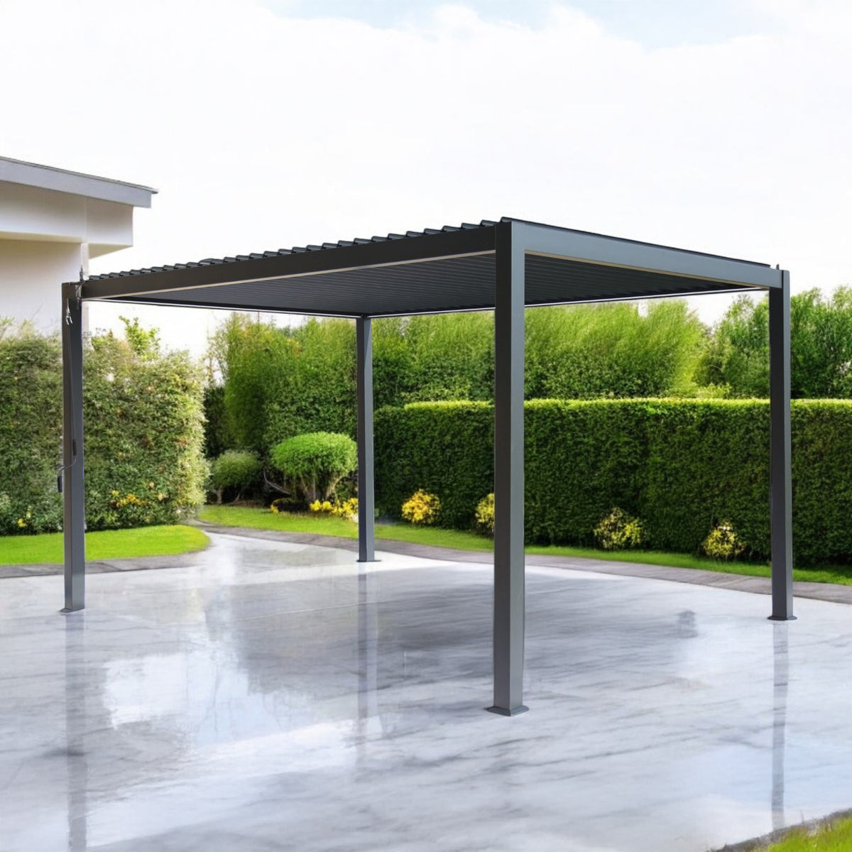 Sparta 4x3m Pergola from Roseland Furniture