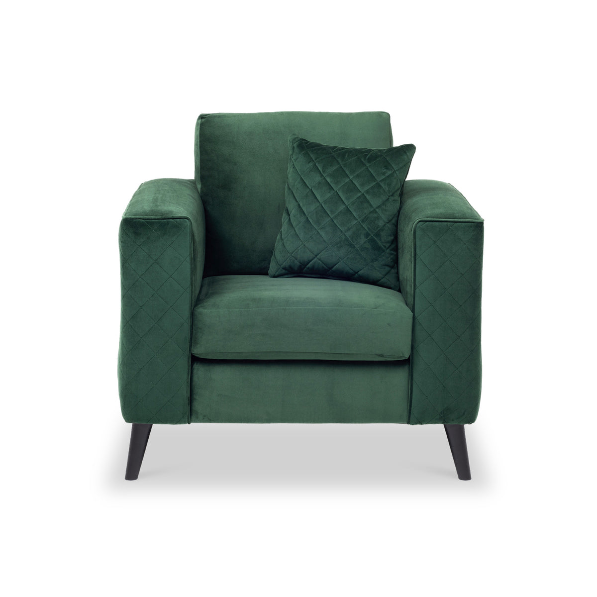 Swift Armchair Bottle Green Roseland Furniture