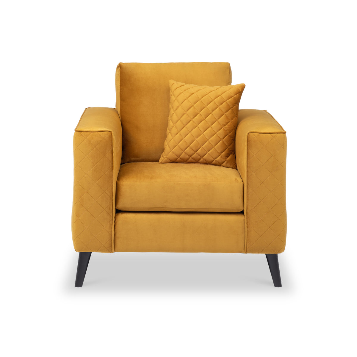 Swift Armchair Gold Roseland Furniture