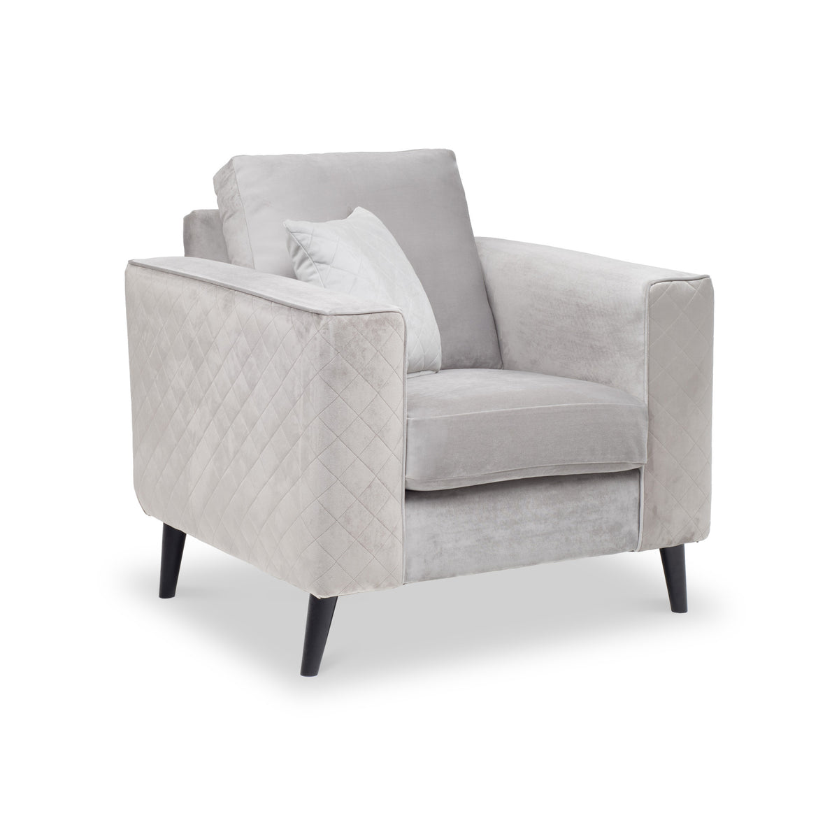 Swift Armchair Silver Roseland Furniture