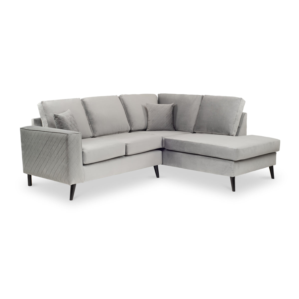 Swift RH Chaise Grey Roseland Furniture