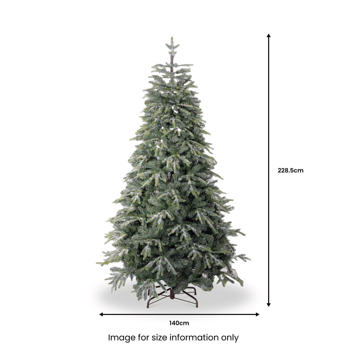 Snowy Cheshire 7.5ft Christmas Tree from Roseland