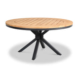 FSC 1 Tuscany 150cm Round Table w 6 Eden Night Chairs from Roseland Furniture