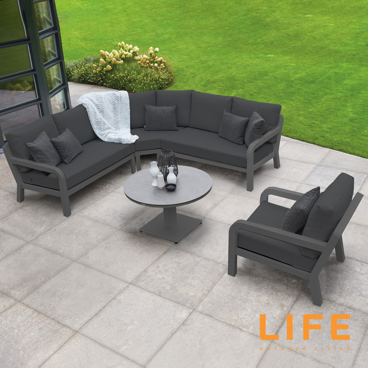 Timber Comfort Corner Sofa Set from Roseland Furniture
