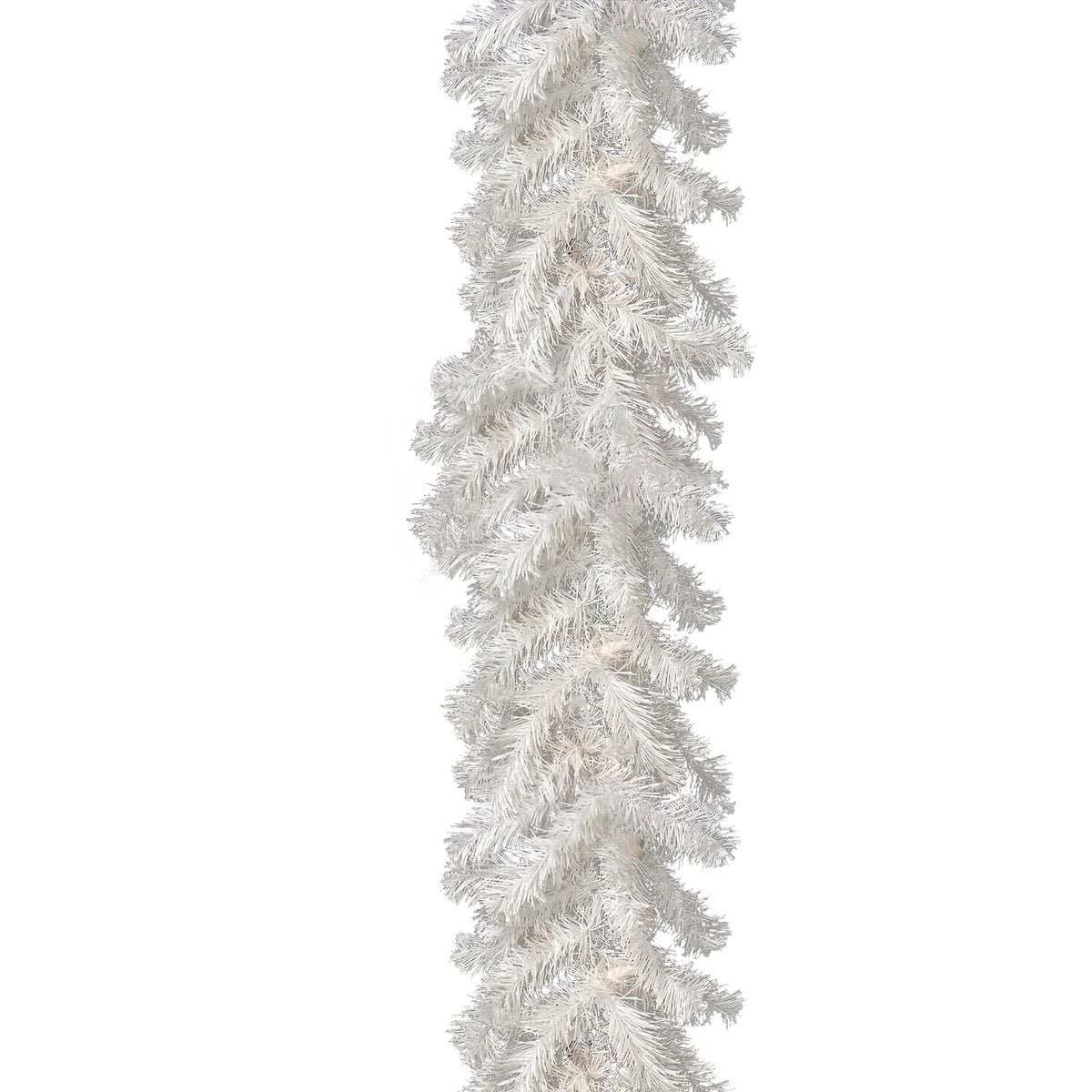 Winchester White Warm White LED 9ft Garland from Roseland