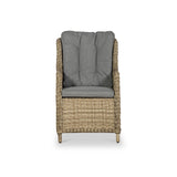 Wentworth 2 Seat High Back Rattan Bistro Set Front1 from Roseland Furniture