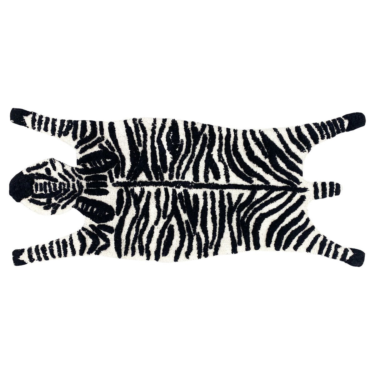 Zebra 126cm Bath Mat by Roseland Furniture