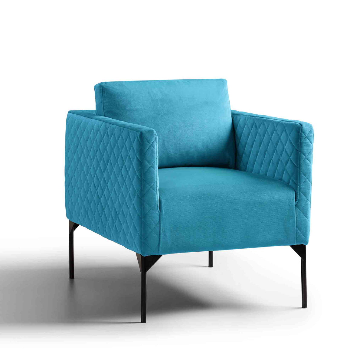 Bali Lagoon Velvet Accent Chair
