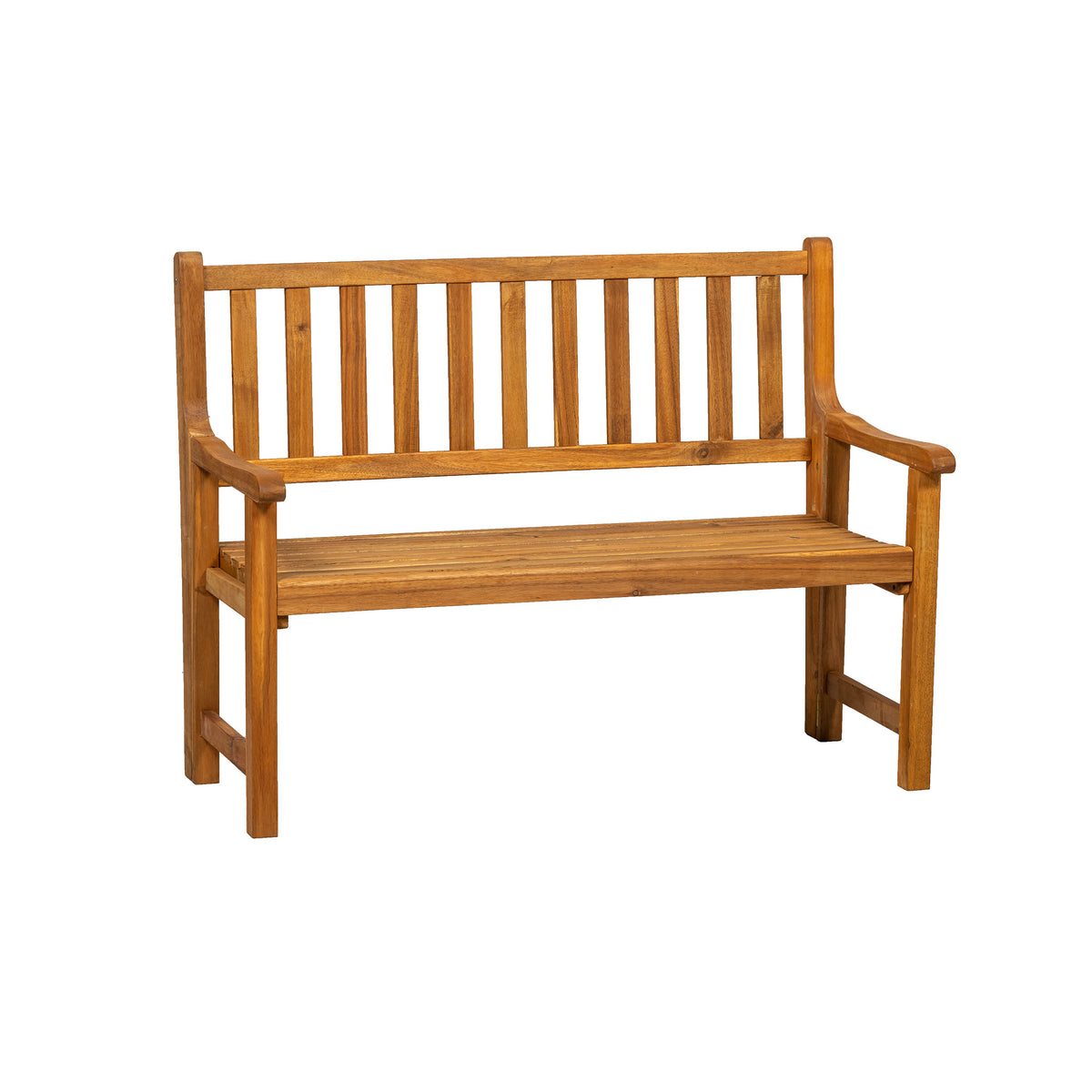 2 Seat Acacia Folding Outdoor Bench