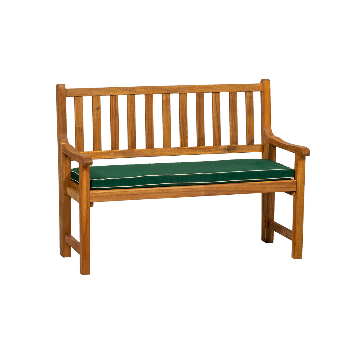 2 Seat Acacia Folding Patio Bench