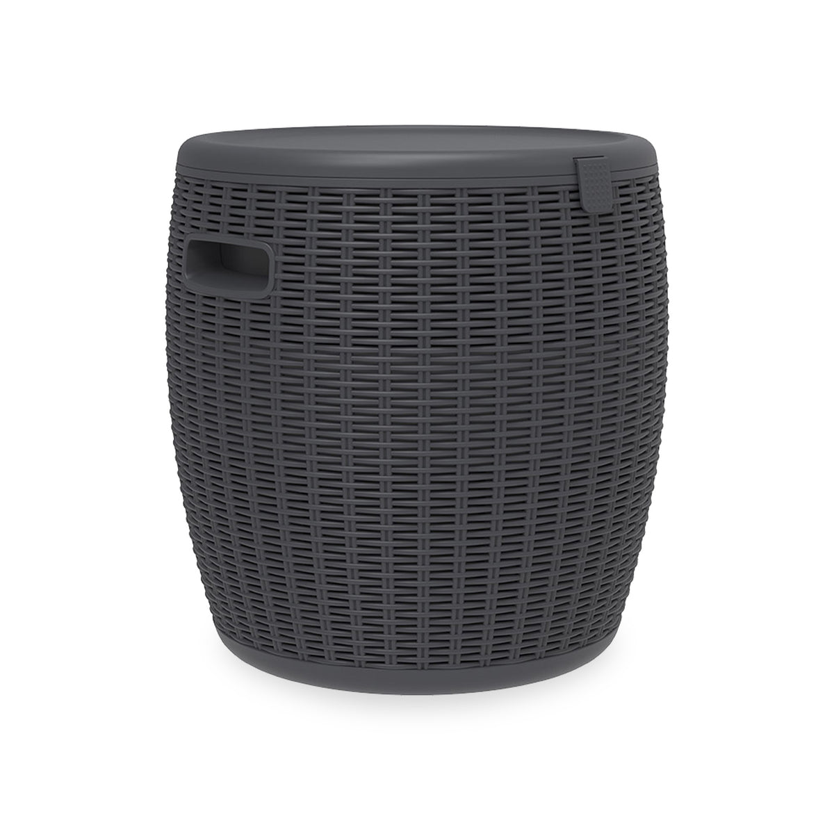 Faro Black Rattan Ice Bucket from Roseland Furniture