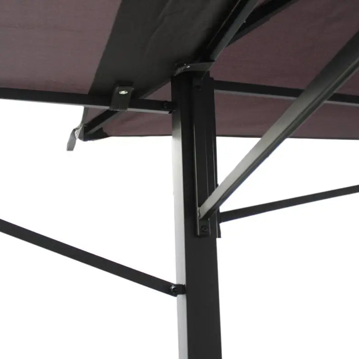 3.3m Grey Algarve Awning Garden Gazebo