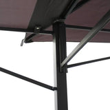 3.3m Grey Algarve Awning Garden Gazebo