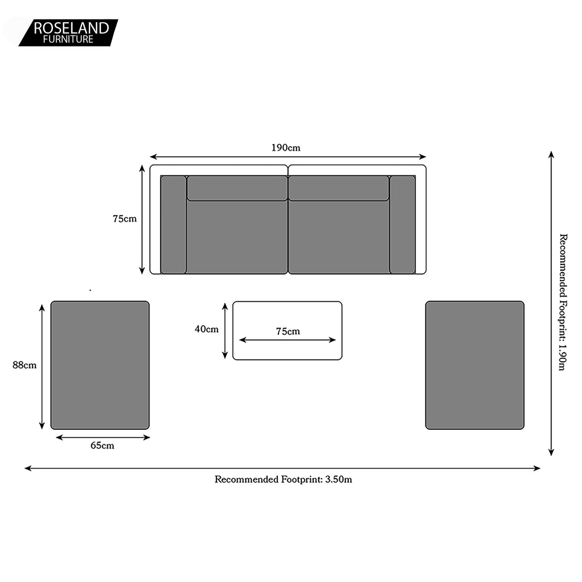 Rattan Lounge Set - Multi Layout 4