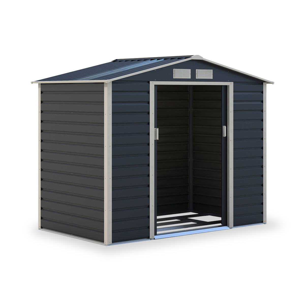 Cambridge 7 x 4.2ft Galvanised Steel Shed from Roseland Furniture