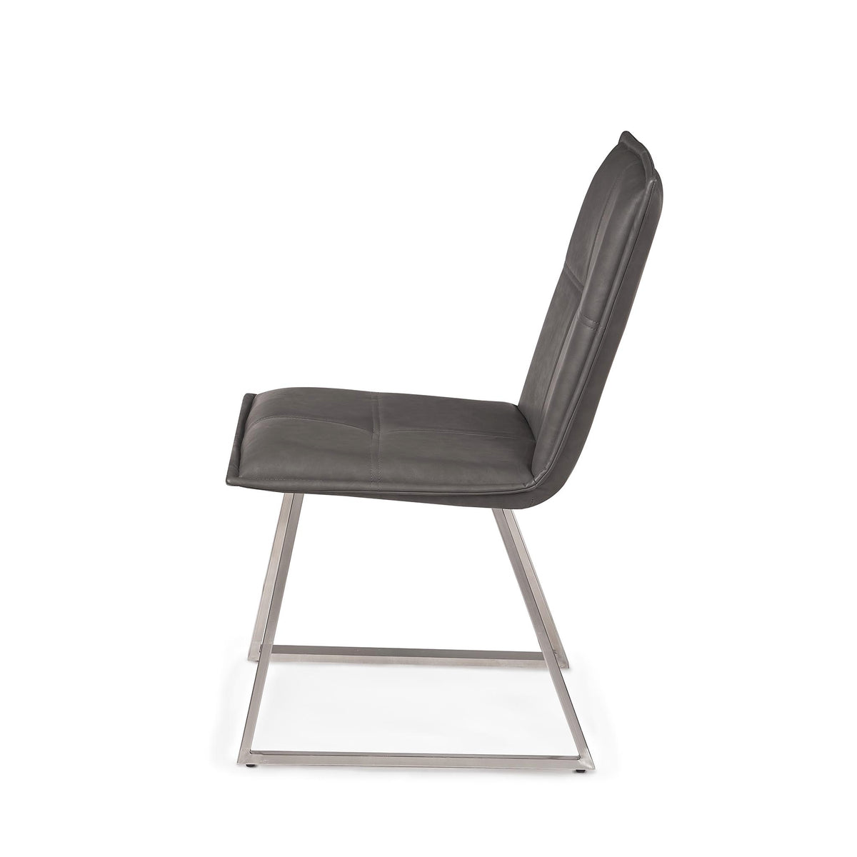 Lucca Dining Chair Stainless Steel