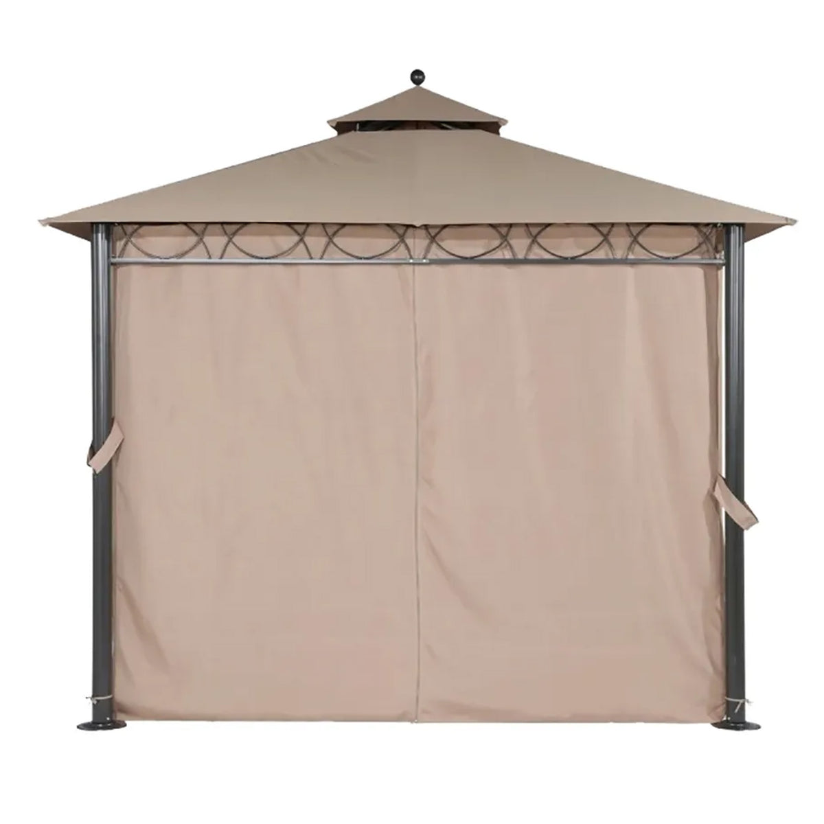 Dubai 3m Mocha Brown Luxury Outdoor Gazebo