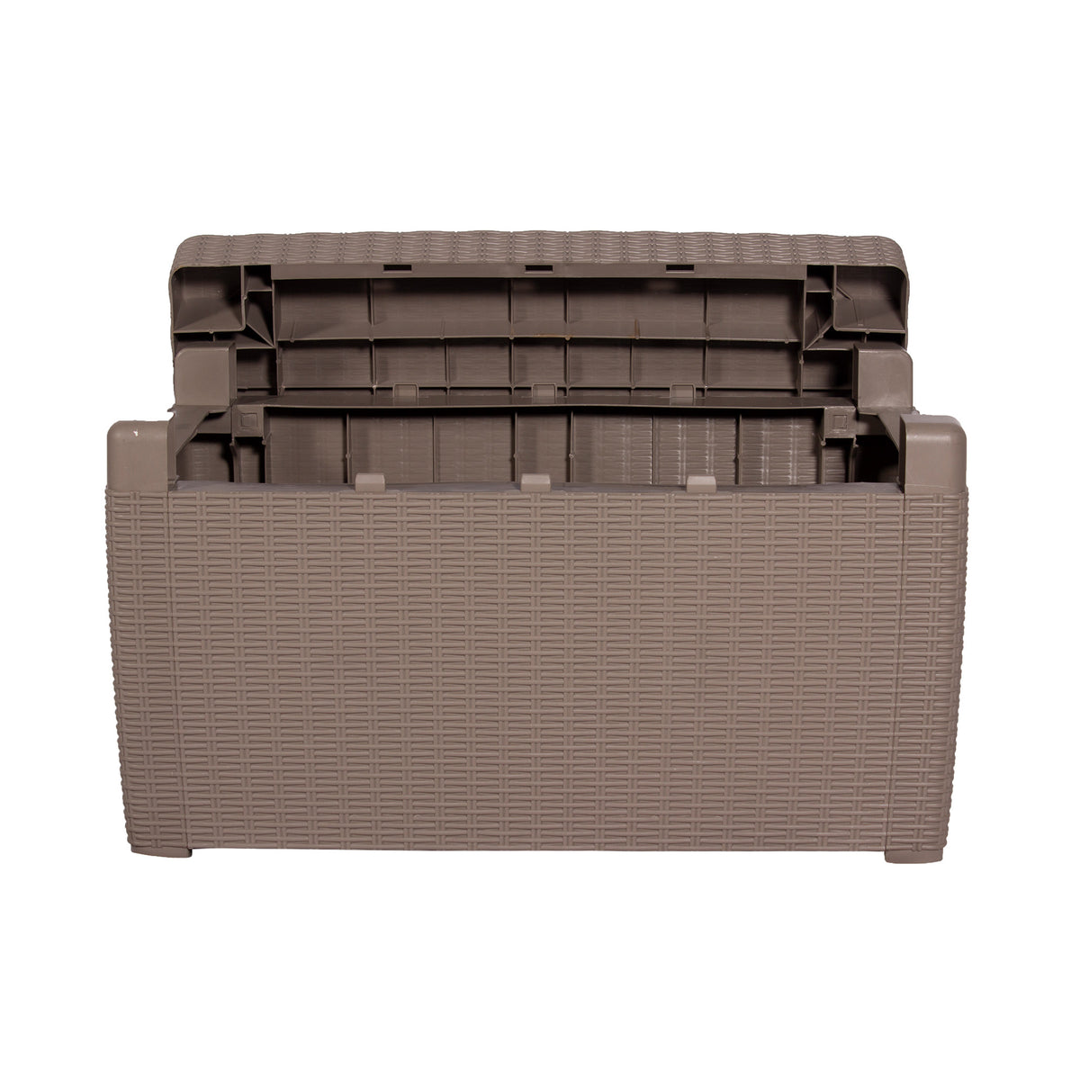 Faro grey taupe 4 Seater storage lounge set coffee storage table