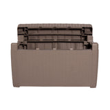Faro grey taupe 4 Seater storage lounge set coffee storage table