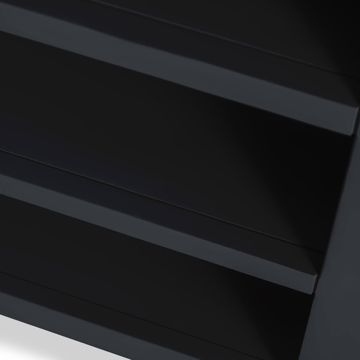 Farrow Black Low Bookcase