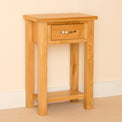 Newlyn Oak Telephone Table by Roseland Furniture