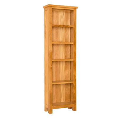 Newlyn Oak Narrow Bookcase