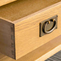 Surrey Oak Coffee Table - Drawer handle