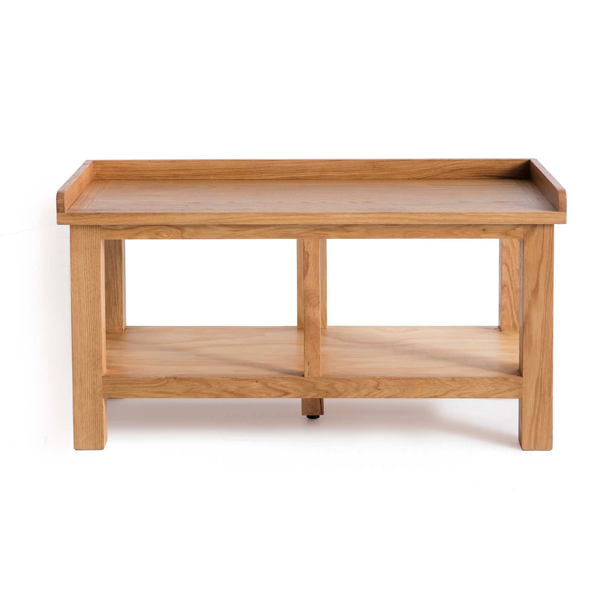Surrey Oak Hall Bench with Baskets