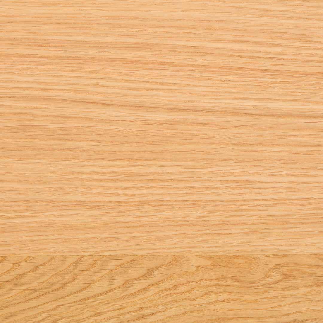 Example of the oak wood grain on the Farrow Grey Hallway Bench 