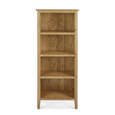 Alba Oak Slim Bookcase