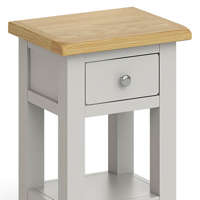 Lundy Grey Lamp Table