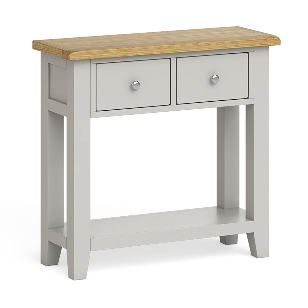 Lundy Grey Console Table by Roseland Furniture