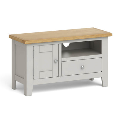 Lundy Grey 90cm Small TV Stand