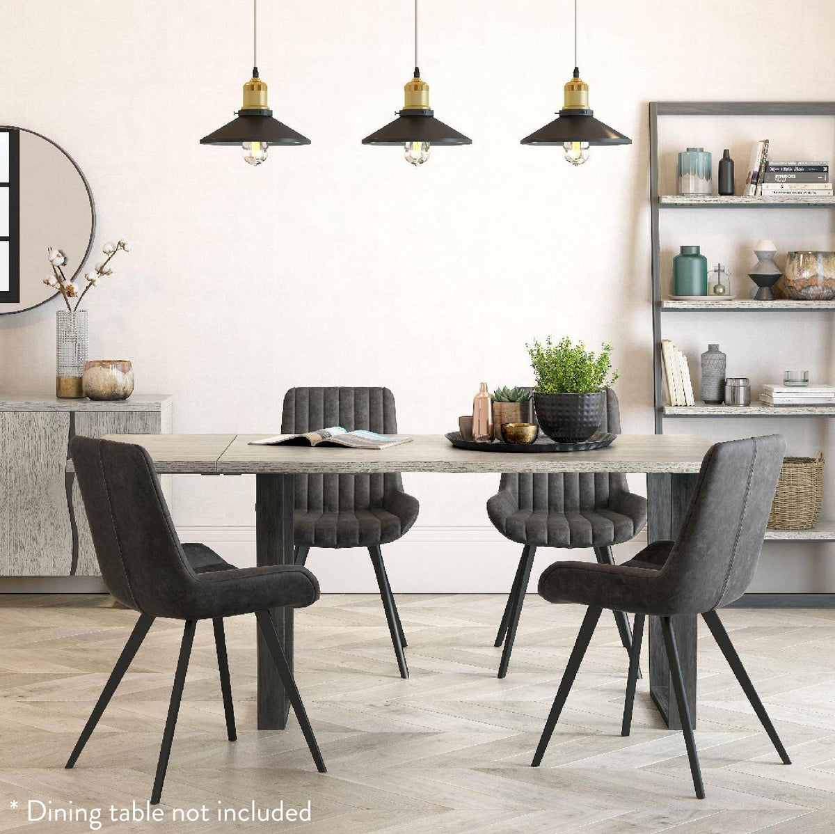 Soho Grey Dining Table Extension Leaf