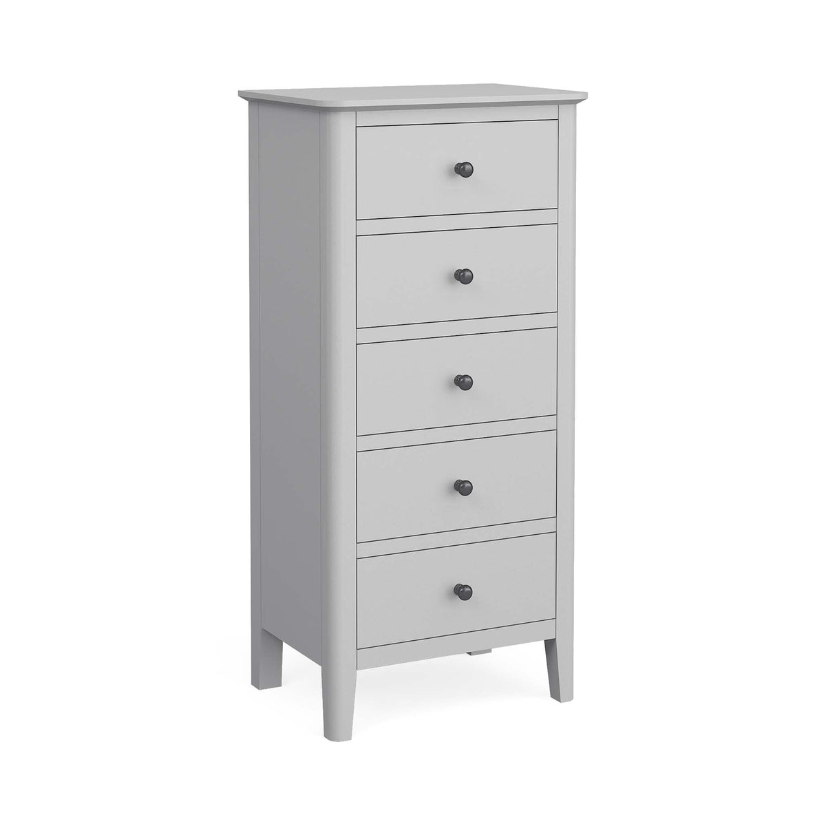 Elgin Grey Tallboy Chest of Drawers by Roseland Furniture