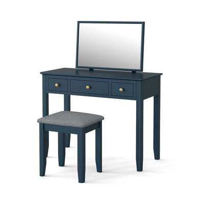 Stirling Blue Dressing Table Set
