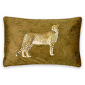 Juba Forest Polyester Cushion | Gold