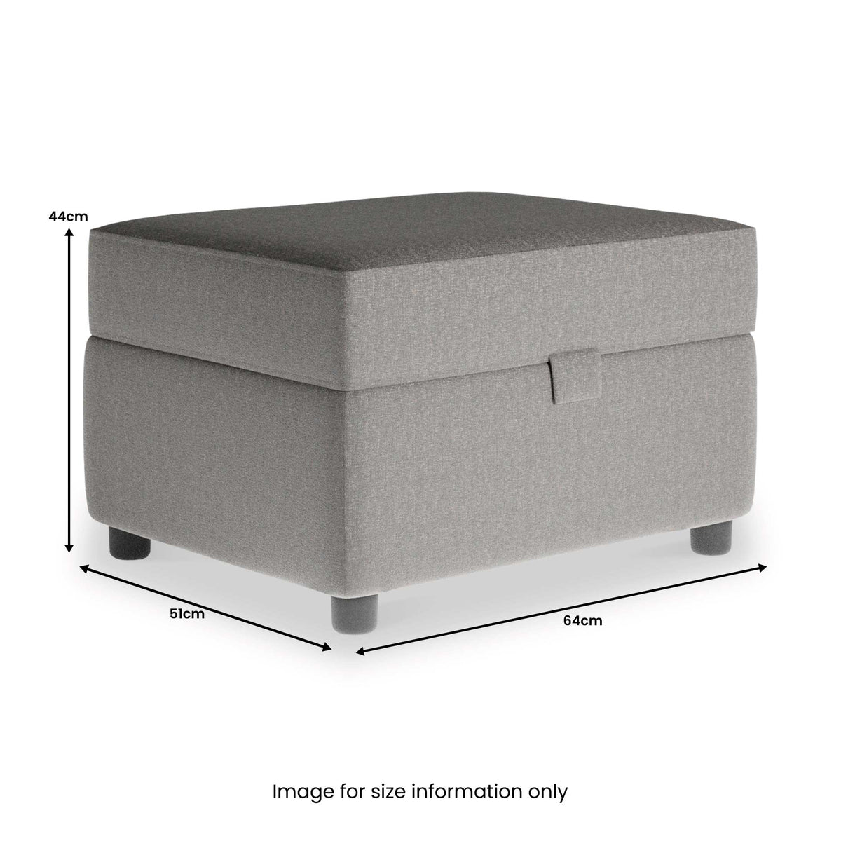 Jude Small Storage Footstool